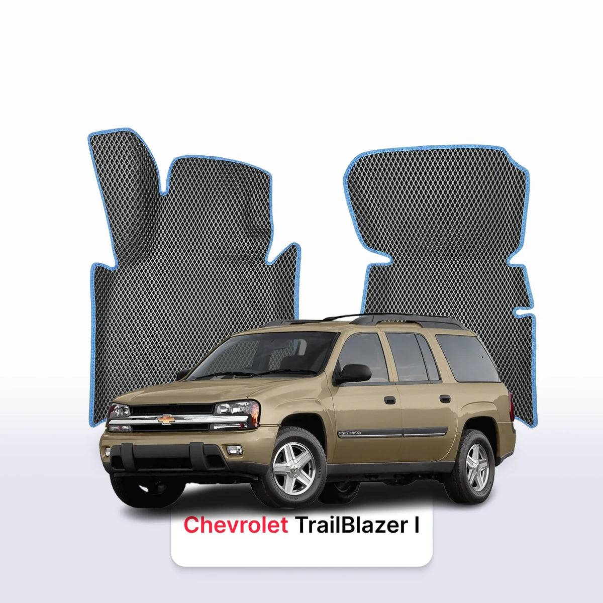 Tapis 3D EVA pour Chevrolet TrailBlazer 1 gén 2001-2008 SUV