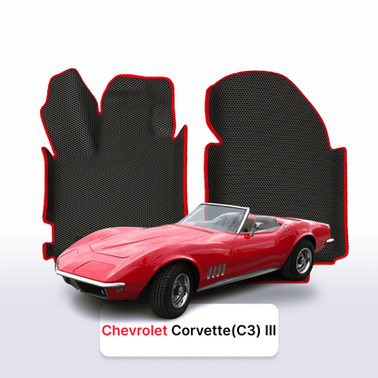 Tapis 3D EVA pour Chevrolet Corvette(C3) 3 gén 1967-1982 ROADSTER
