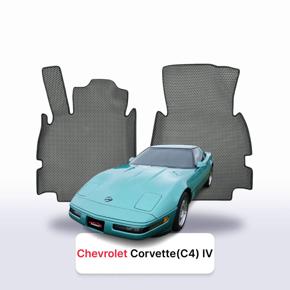 Tapis 3D EVA pour Chevrolet Corvette(C4) 4 gén 1983-1996 ROADSTER