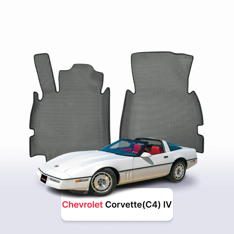 Tapis 3D EVA pour Chevrolet Corvette(C4) 4 gén 1983-1996 TARGA
