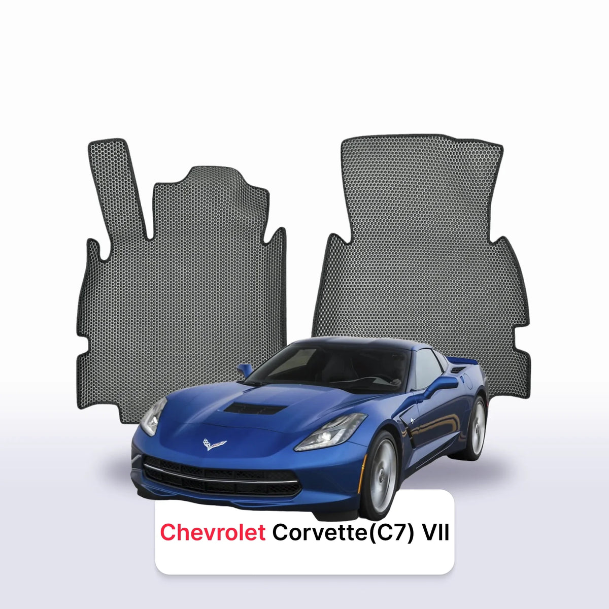 Tapis 3D EVA pour Chevrolet Corvette(C7) 7 gén 2013-2019 COUPÉ