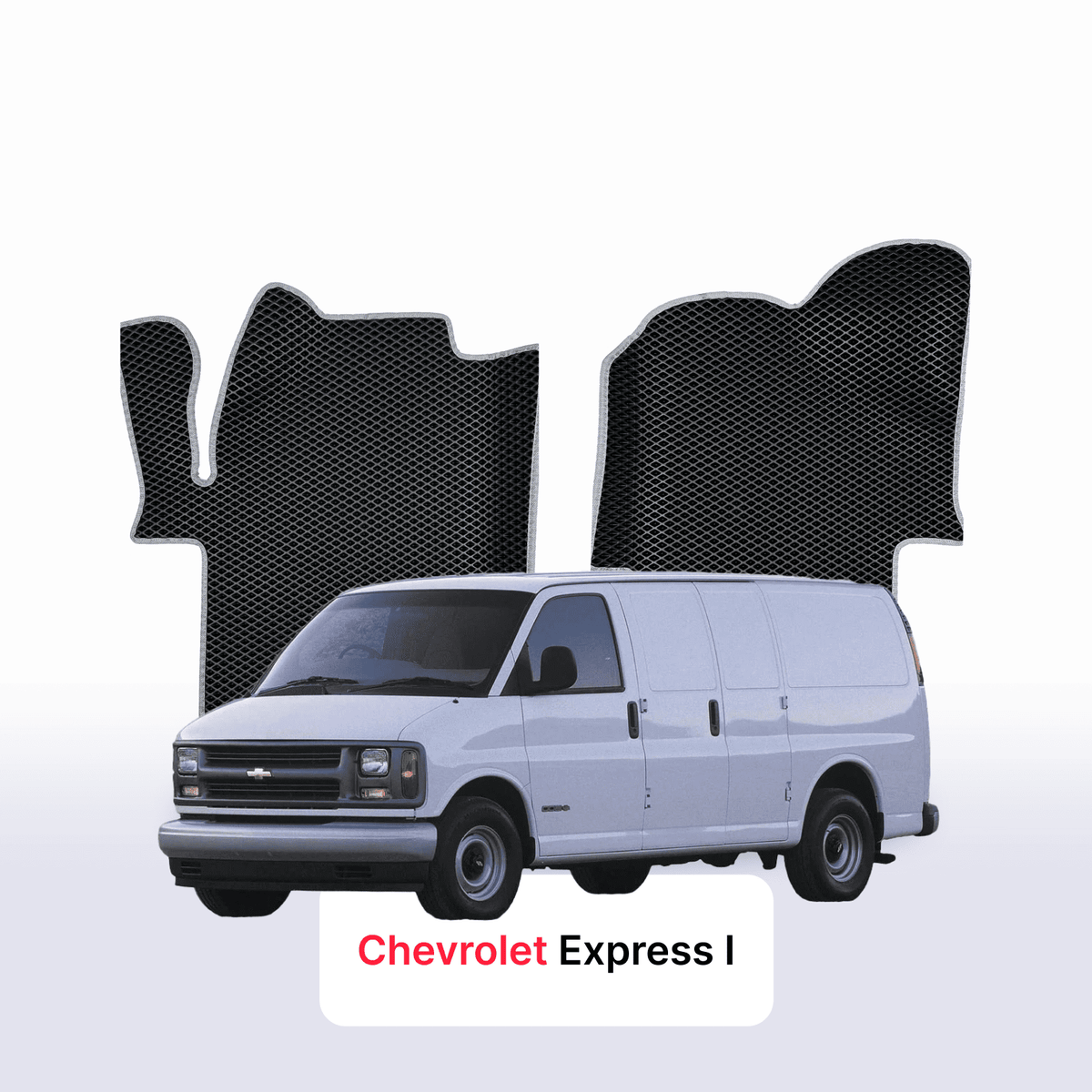 Tapis 3D EVA pour Chevrolet Express 1 gén 1995-2002 FOURGON