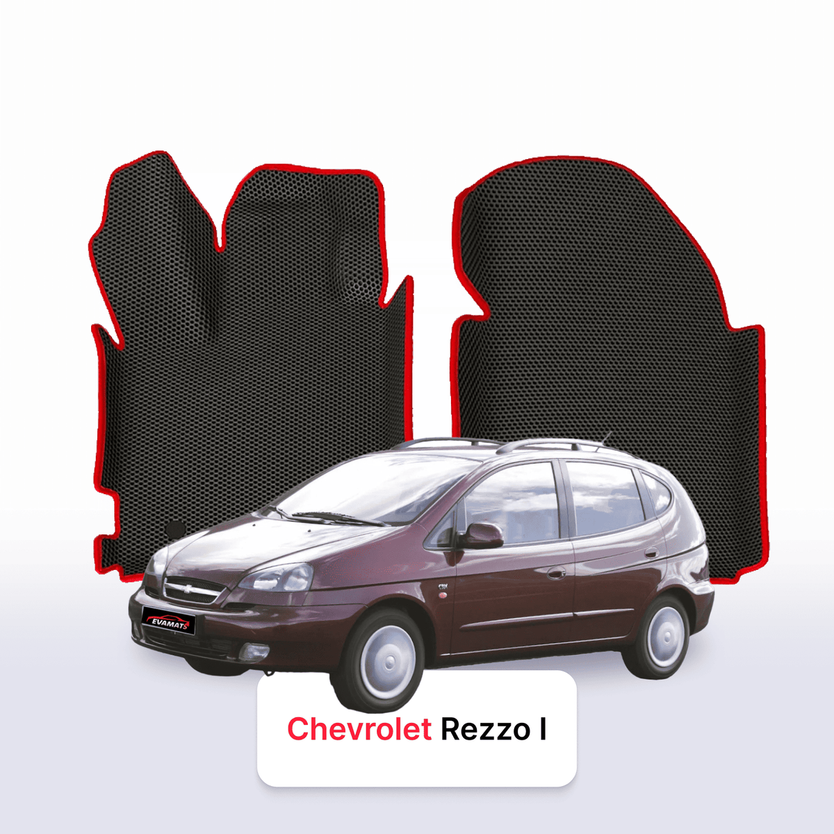 Tapis 3D EVA pour Chevrolet Rezzo 1 gén 2000-2008 MONOSPACE