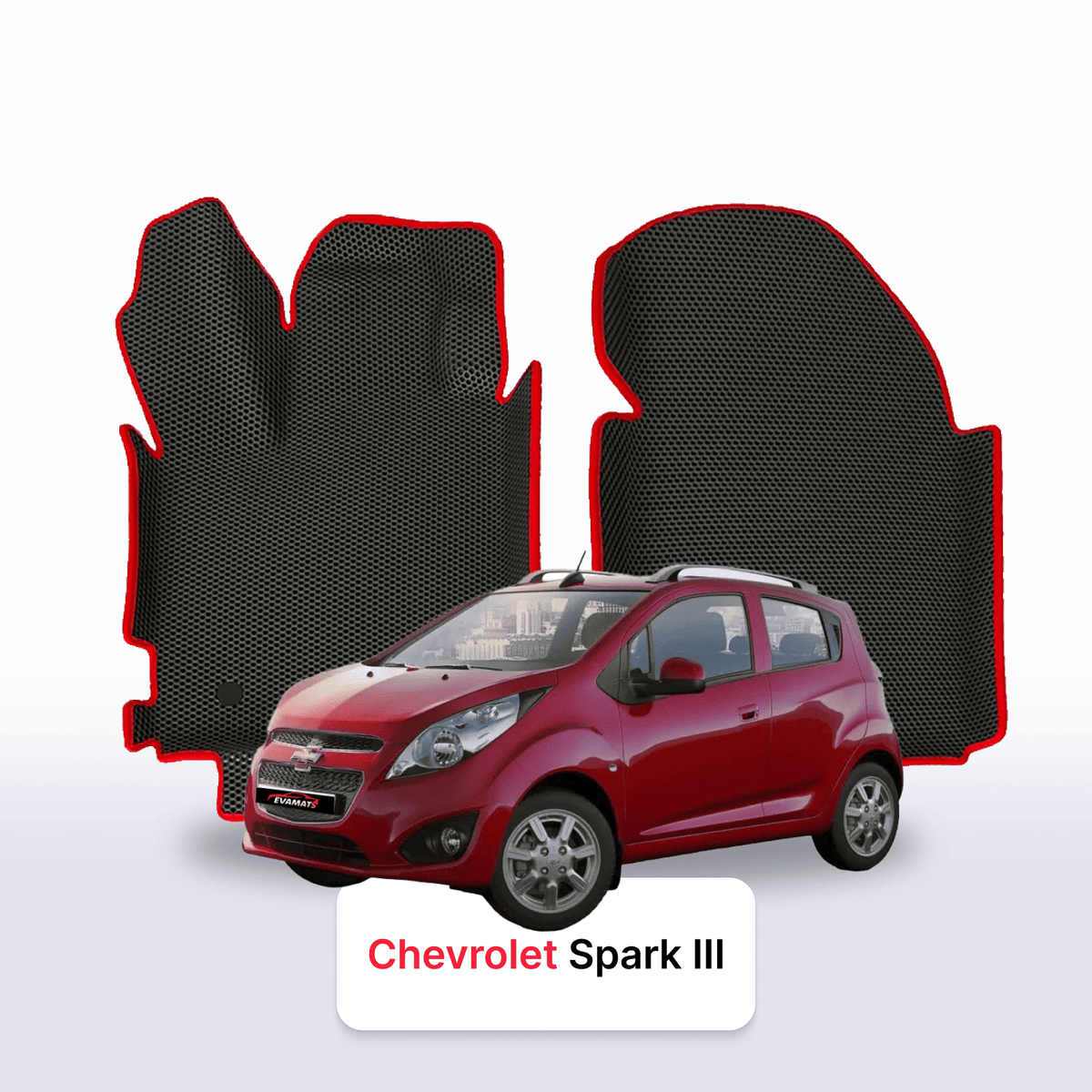 Tapis 3D EVA pour Chevrolet Spark(M300) 3 gén 2020-2023 BERLINE À HAYON 5 PORTES