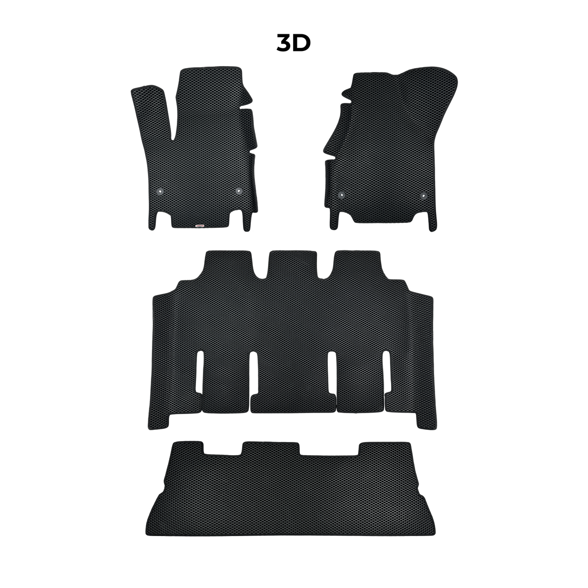 Tapis 3D EVA pour Chevrolet Express 2 gén 2002-2025 MONOSPACE