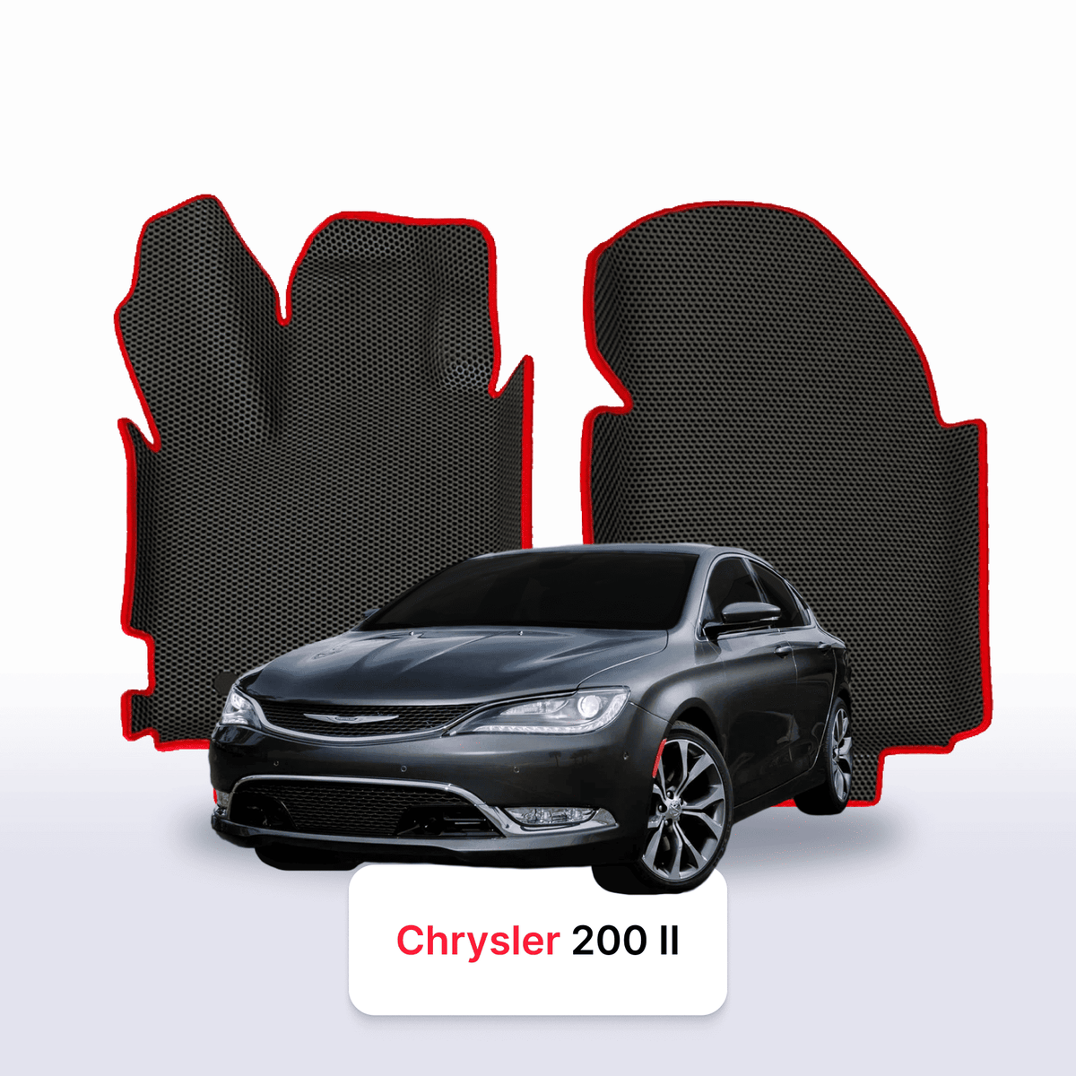 Tapis 3D EVA pour Chrysler 200 2 gén 2014-2017 BERLINE
