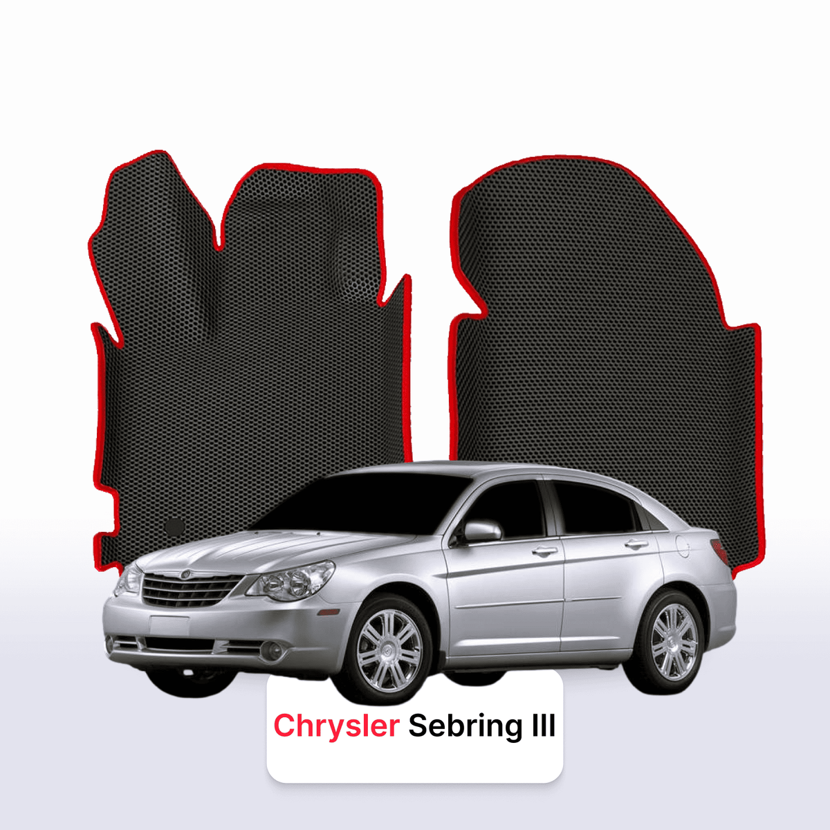 Tapis 3D EVA pour Chrysler Sebring 3 gén 2006-2010 BERLINE