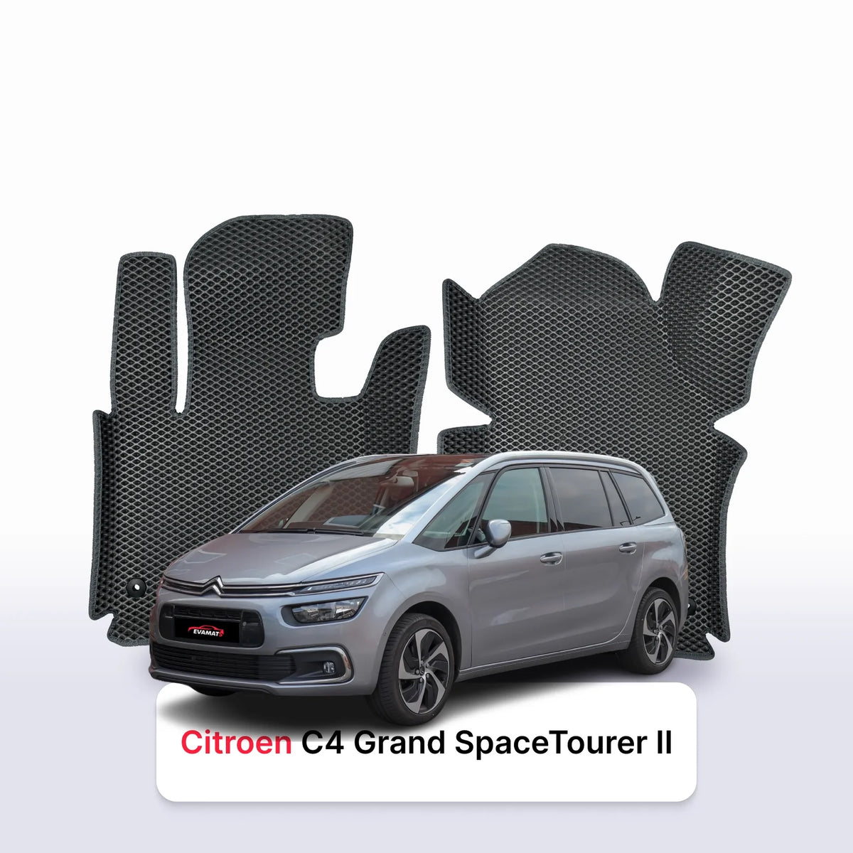 Tapis 3D EVA pour Citroen C4 Grand SpaceTourer II gén 2018-2022 MONOSPACE