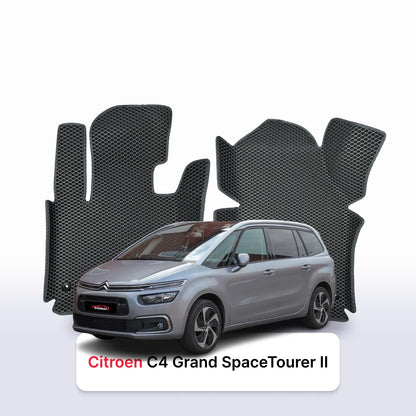 Tapis 3D EVA pour Citroen C4 Grand SpaceTourer II gén 2018-2022 MONOSPACE