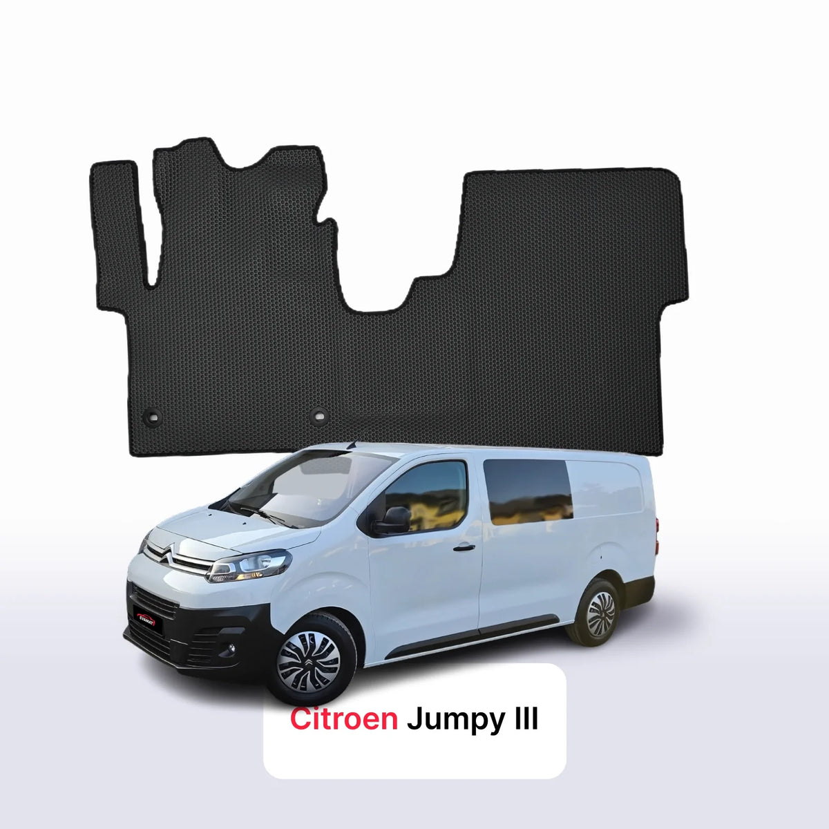 Tapis 3D EVA pour Citroen Jumpy 3 gén 2016-2027 FOURGON