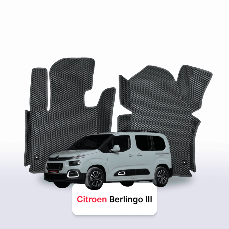 Tapis 3D EVA pour Citroen Berlingo 3 gén 2018-2028 MONOSPACE COURT
