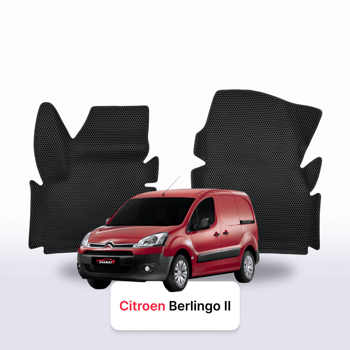 Tapis 3D EVA pour Citroen Berlingo 2 gén 2008-2018 FOURGON