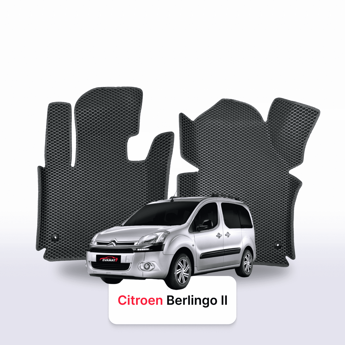 Tapis 3D EVA pour Citroen Berlingo 2 gén 2008-2018 MONOSPACE