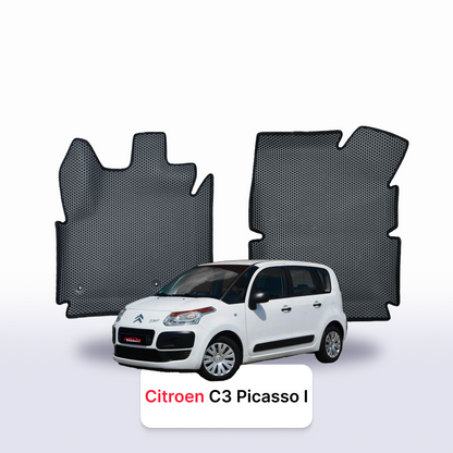Tapis 3D EVA pour Citroen C3 Picasso 1 gén 2009-2017 MONOSPACE