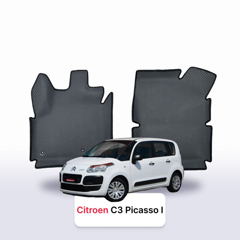 Tapis 3D EVA pour Citroen C3 Picasso 1 gén 2009-2017 MONOSPACE