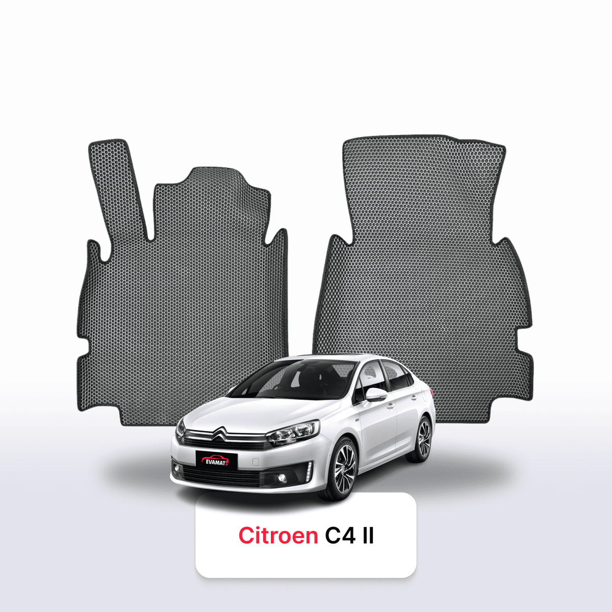 Tapis 3D EVA pour Citroen C4 2 gén 2010-2018 BERLINE