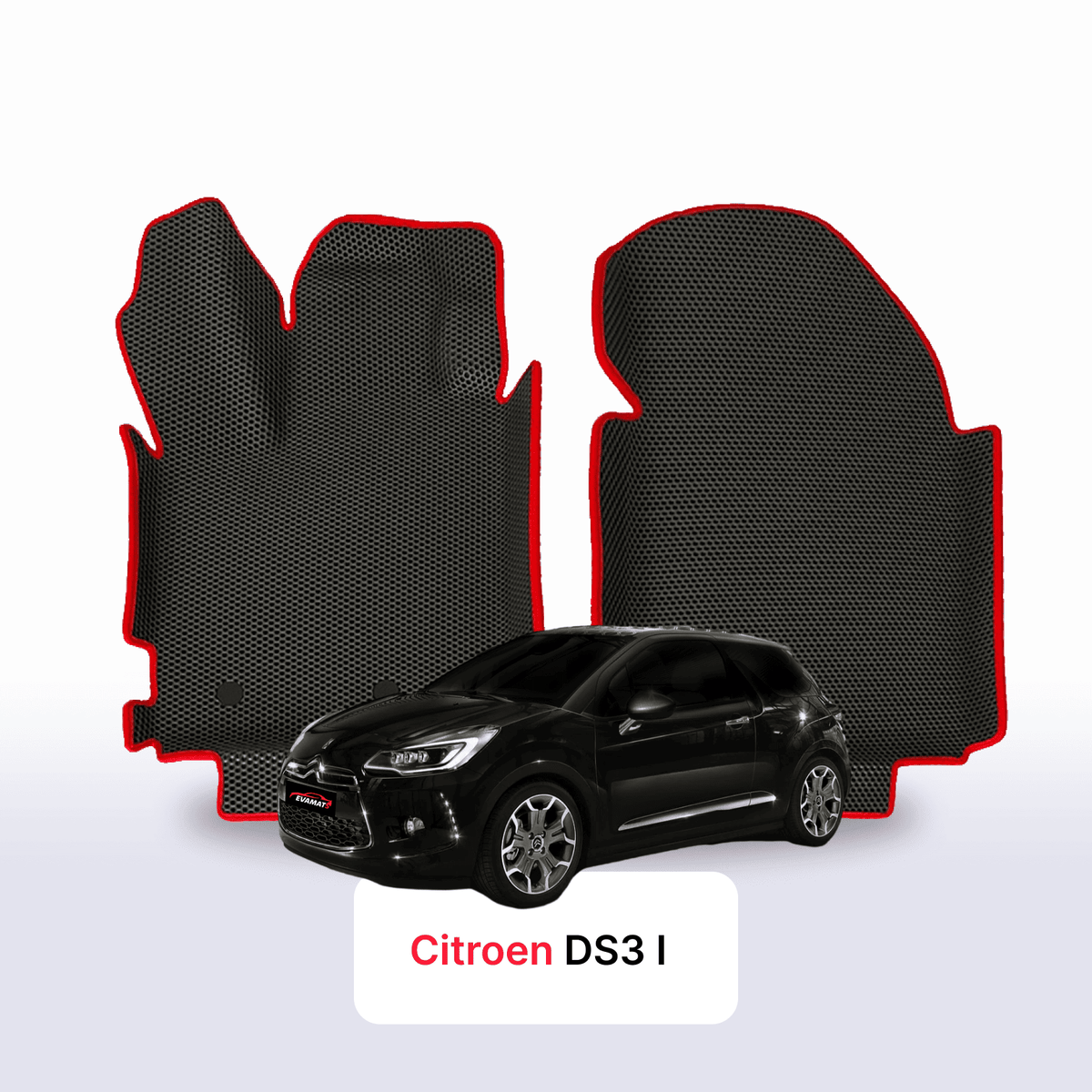 Tapis 3D EVA pour Citroen DS3 1 gén 2008-2016 BERLINE À HAYON 3 PORTES