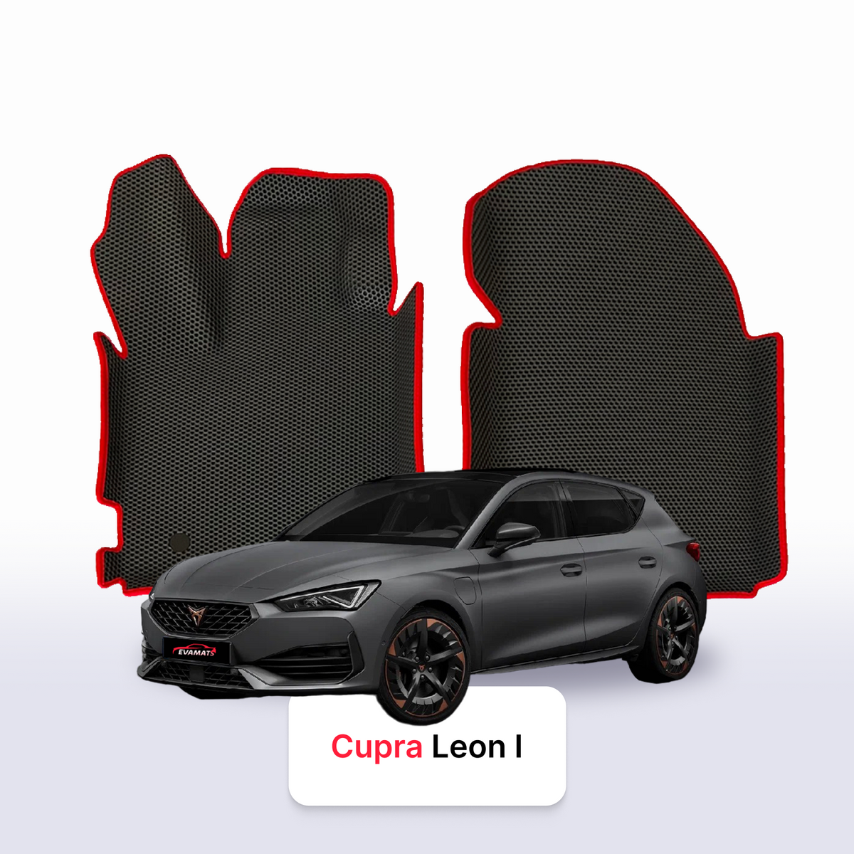 Tapis 3D EVA pour Cupra Leon 1 gén 2020-2028 BERLINE À HAYON 5 PORTES