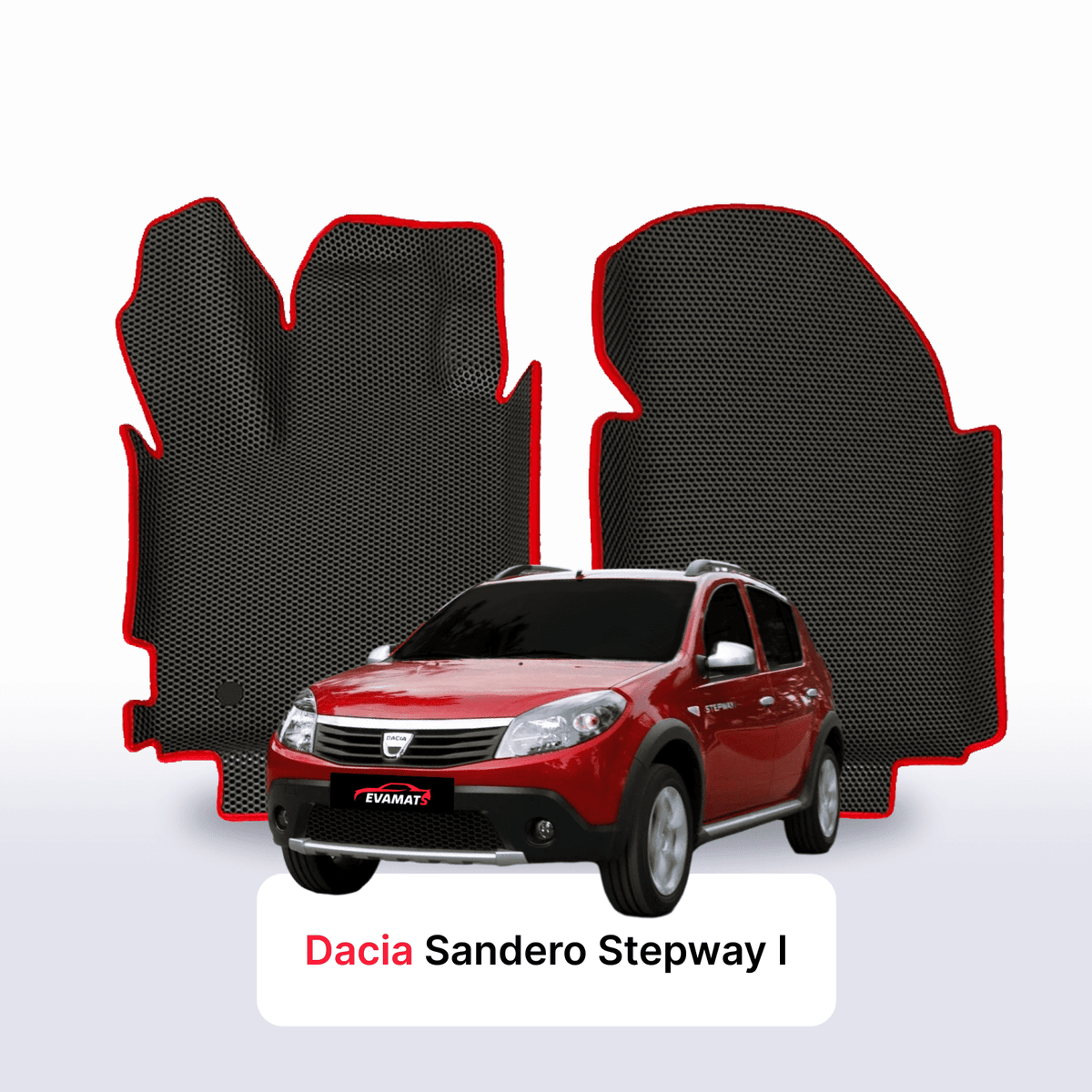 Tapis 3D EVA pour Dacia Sandero Stepway 1 gén 2007-2012 BERLINE À HAYON 5 PORTES