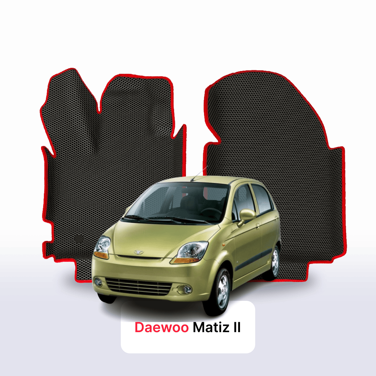 Tapis 3D EVA pour Daewoo Matiz 2 gén 2005-2011 BERLINE À HAYON 5 PORTES