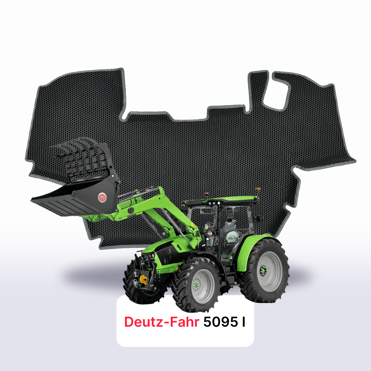 Tapis 3D EVA pour Deutz-Fahr 5095 1 gén 2021-2024 TRACTEUR