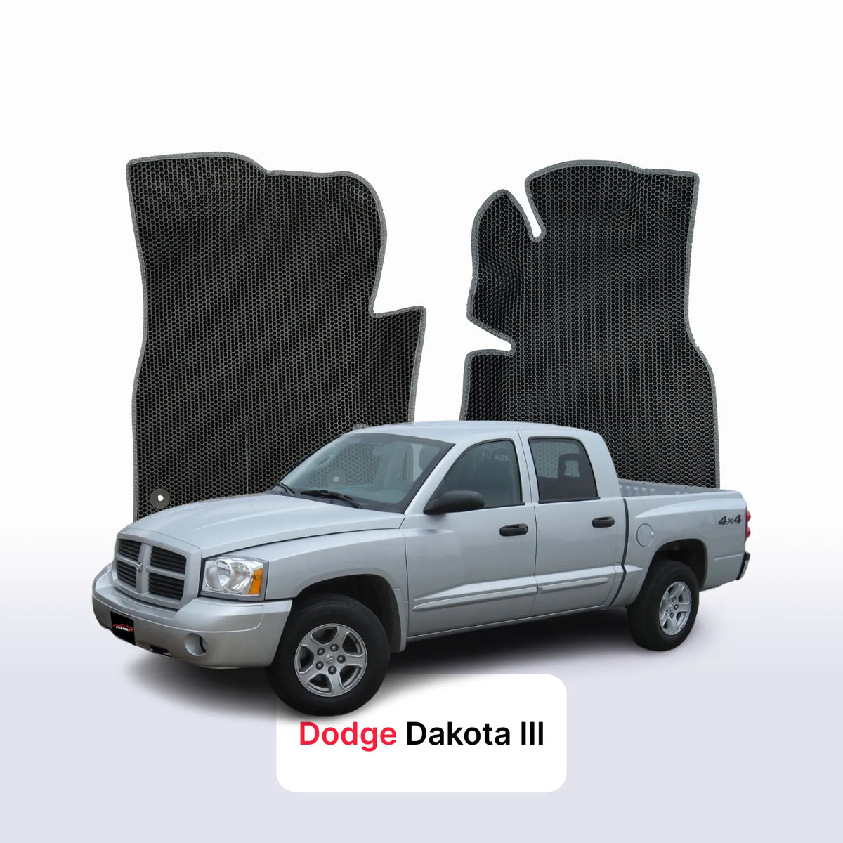 Tapis 3D EVA pour Dodge Dakota 3 gén 2004-2011 PICK-UP DOUBLE CABINE