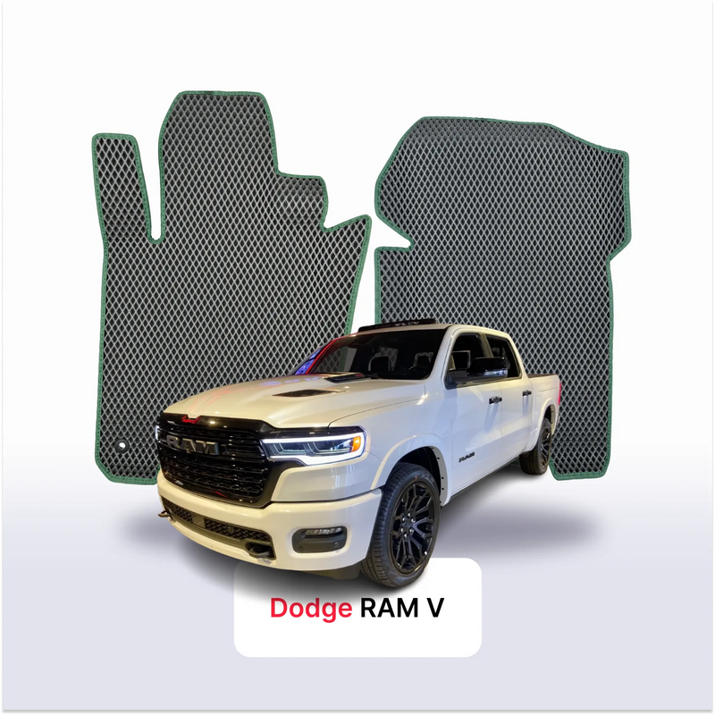 Tapis 3D EVA pour Dodge RAM 5 gén restylage 2024-2028 PICK-UP DOUBLE CABINE