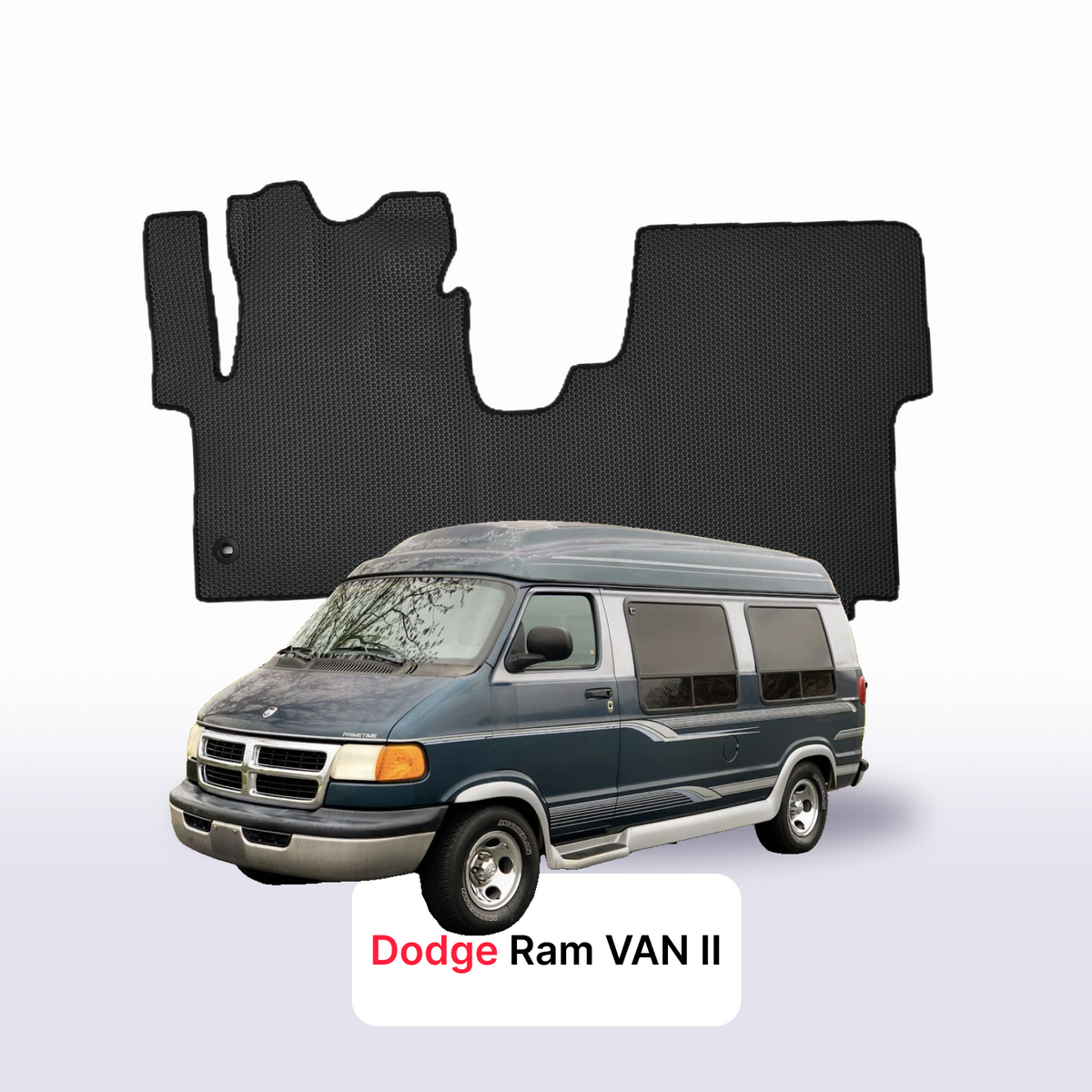 Tapis 3D EVA pour Dodge RAM VAN 2 gén 1979-1993 MINIBUS