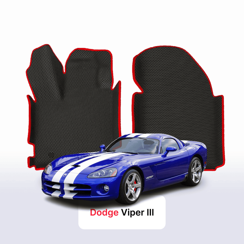 Tapis 3D EVA pour Dodge Viper 3 gén 2002-2007 COUPÉ