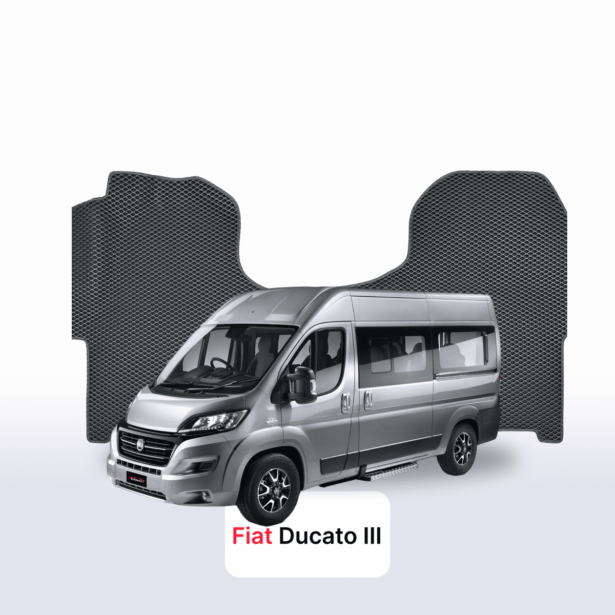 Tapis 3D EVA pour FIAT Ducato 3 gén 2006-2028 MINIBUS