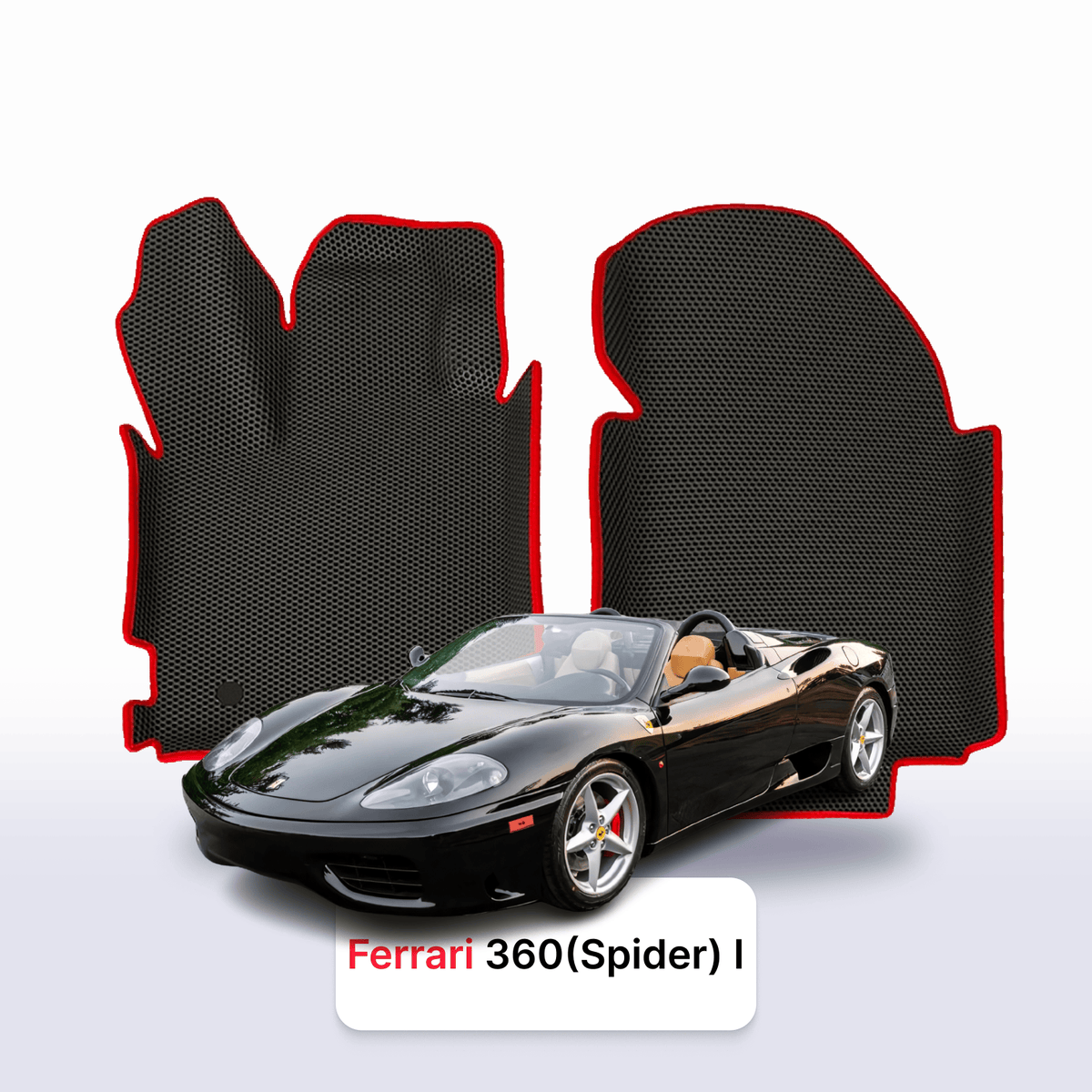 Tapis 3D EVA pour Ferrari 360 (Spider) 1 gén 1999-2005 SPEEDSTER
