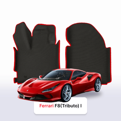 Tapis 3D EVA pour Ferrari F8 (Tributo) 1 gén 2019-2023 COUPÉ