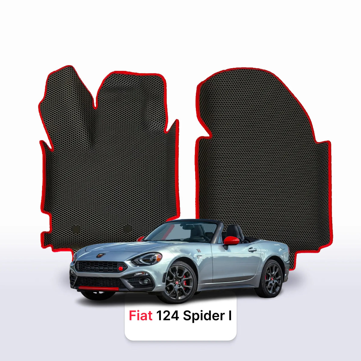 Tapis 3D EVA pour Fiat 124 Spider 1 gén 2016-2020 ROADSTER