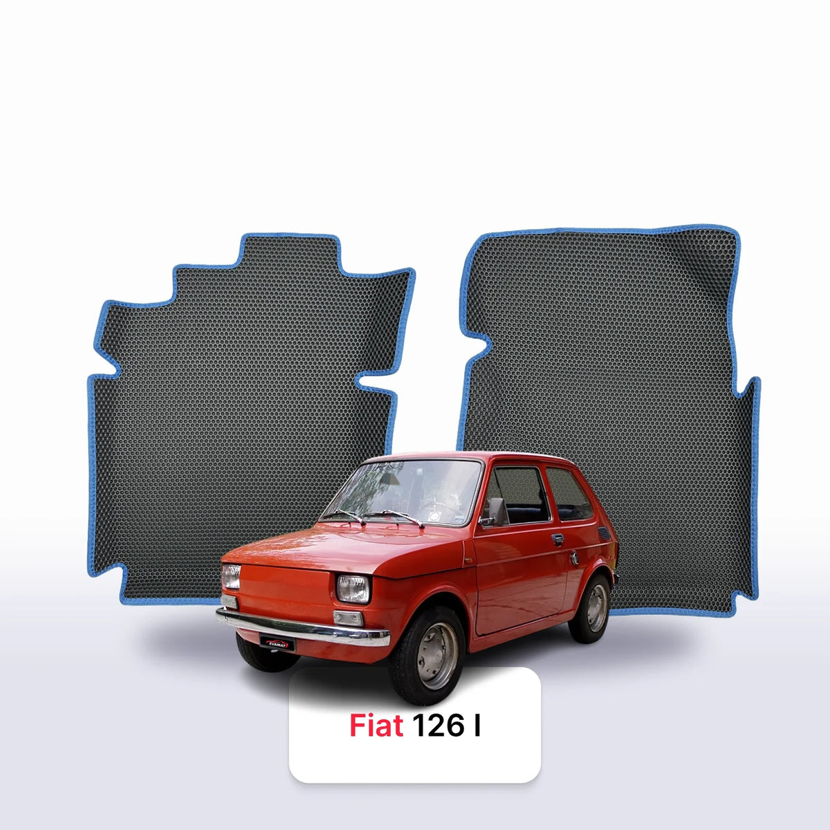 Tapis 3D EVA pour Fiat 126 1 gén 1972-2000 BERLINE À HAYON 3 PORTES