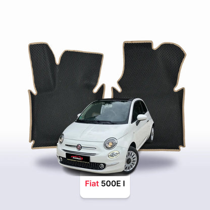 Tapis 3D EVA pour Fiat 500e 1 gén 2013-2019 BERLINE À HAYON ÉLECTRIQUE 3 PORTES CABRIOLET