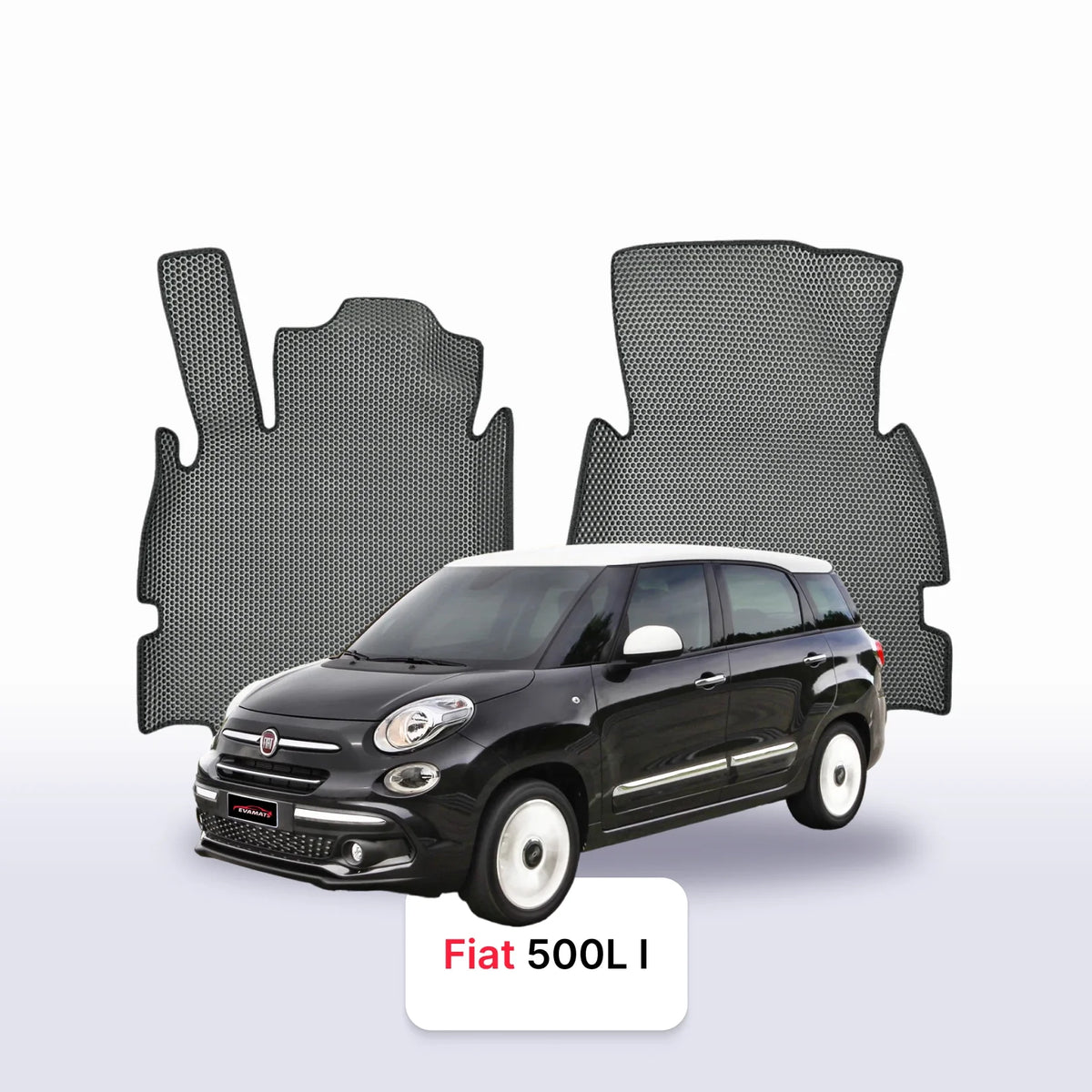 Tapis 3D EVA pour Fiat 500L(Wagon) 1 gén 2017-2025 MONOSPACE