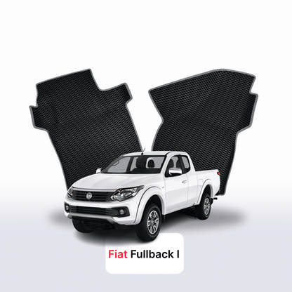Tapis 3D EVA pour Fiat Fullback 1 gén 2016-2020 PICK-UP CABINE APPROFONDIE