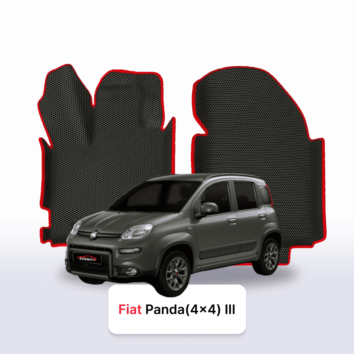 Tapis 3D EVA pour Fiat Panda(4x4) 3 gén 2011-2025 BERLINE À HAYON 5 PORTES