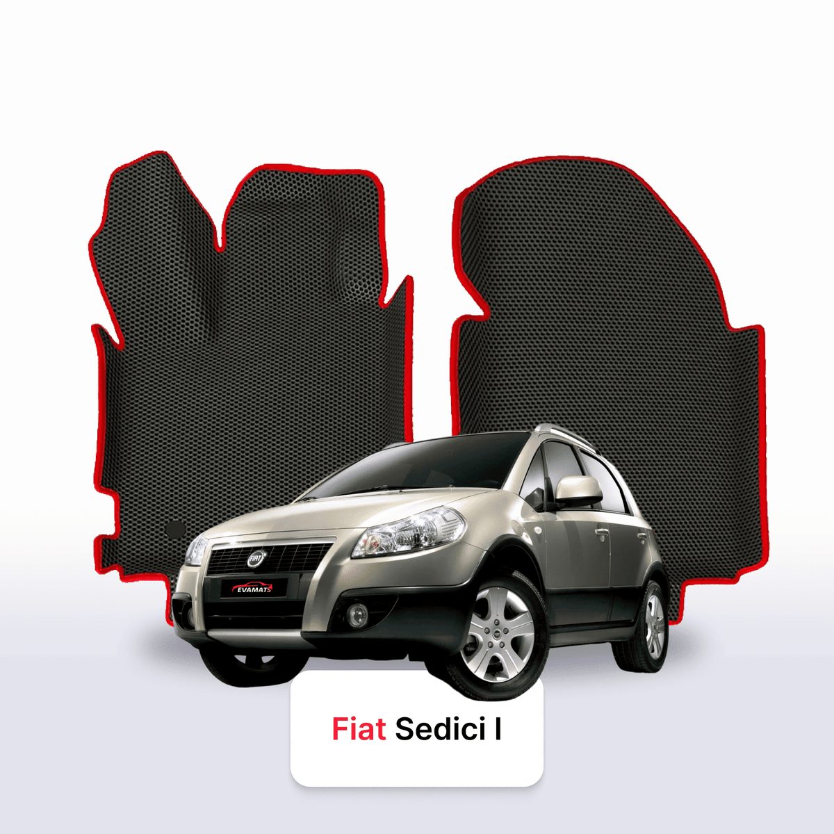 Tapis 3D EVA pour Fiat Sedici 1 gén 2005-2014 BERLINE À HAYON 5 PORTES