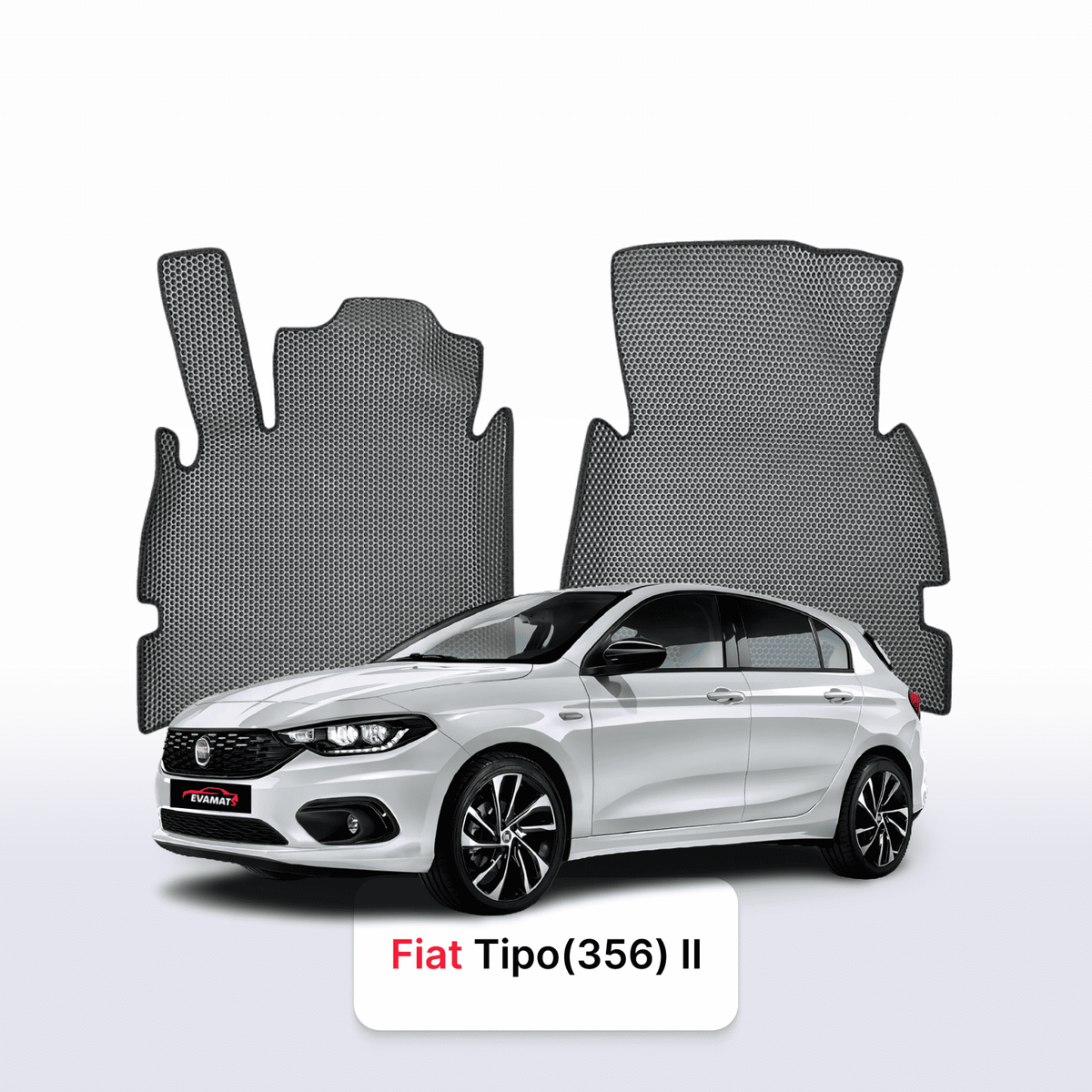 Tapis 3D EVA pour Fiat Tipo(356) 2 gén 2015-2026 BERLINE À HAYON 5 PORTES