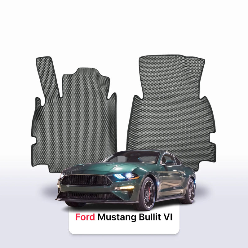 Tapis 3D EVA pour Ford Mustang Bullit VI gén 2018-2023 COUPÉ