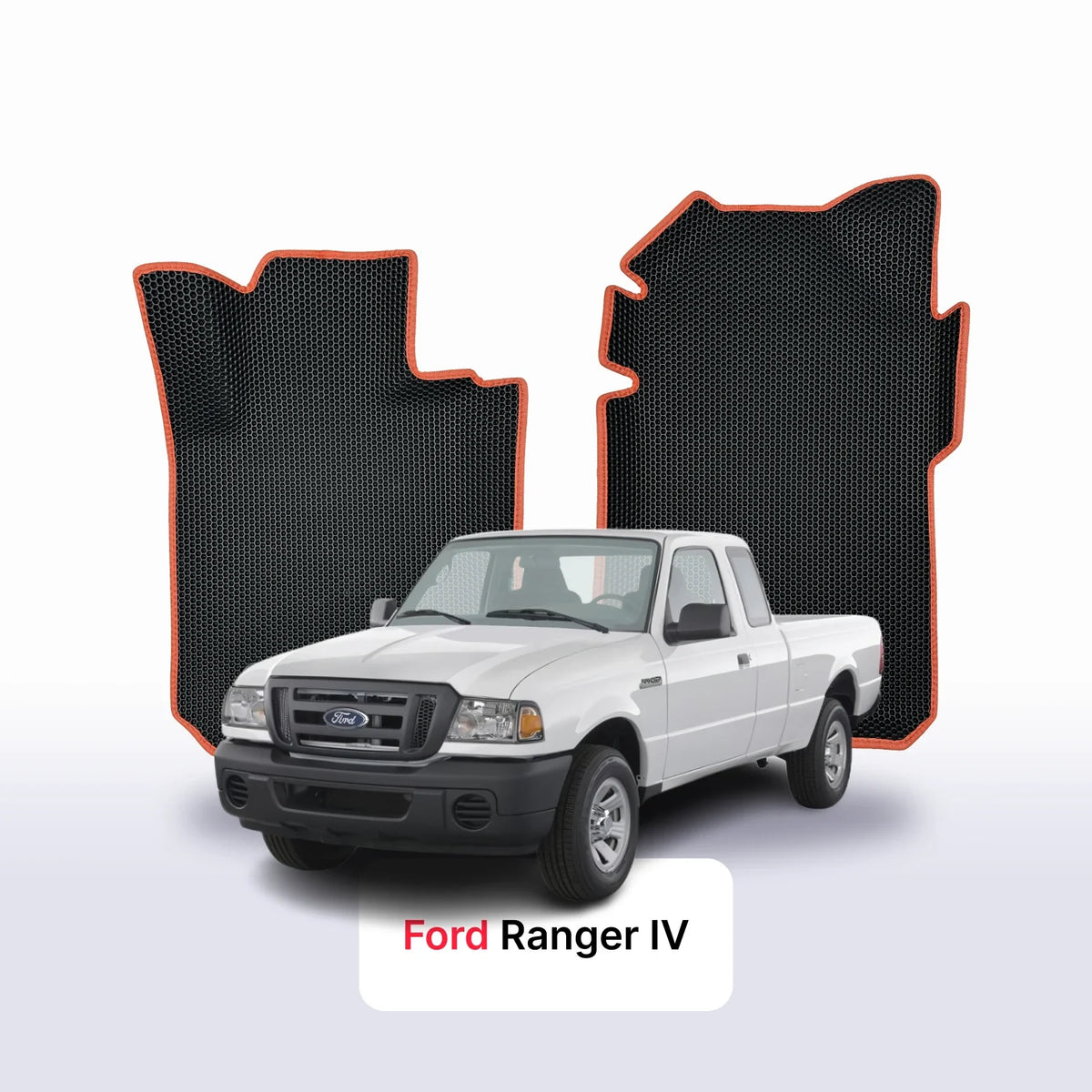 Tapis 3D EVA pour Ford Ranger 4 gén 2006-2011 PICK-UP CABINE APPROFONDIE