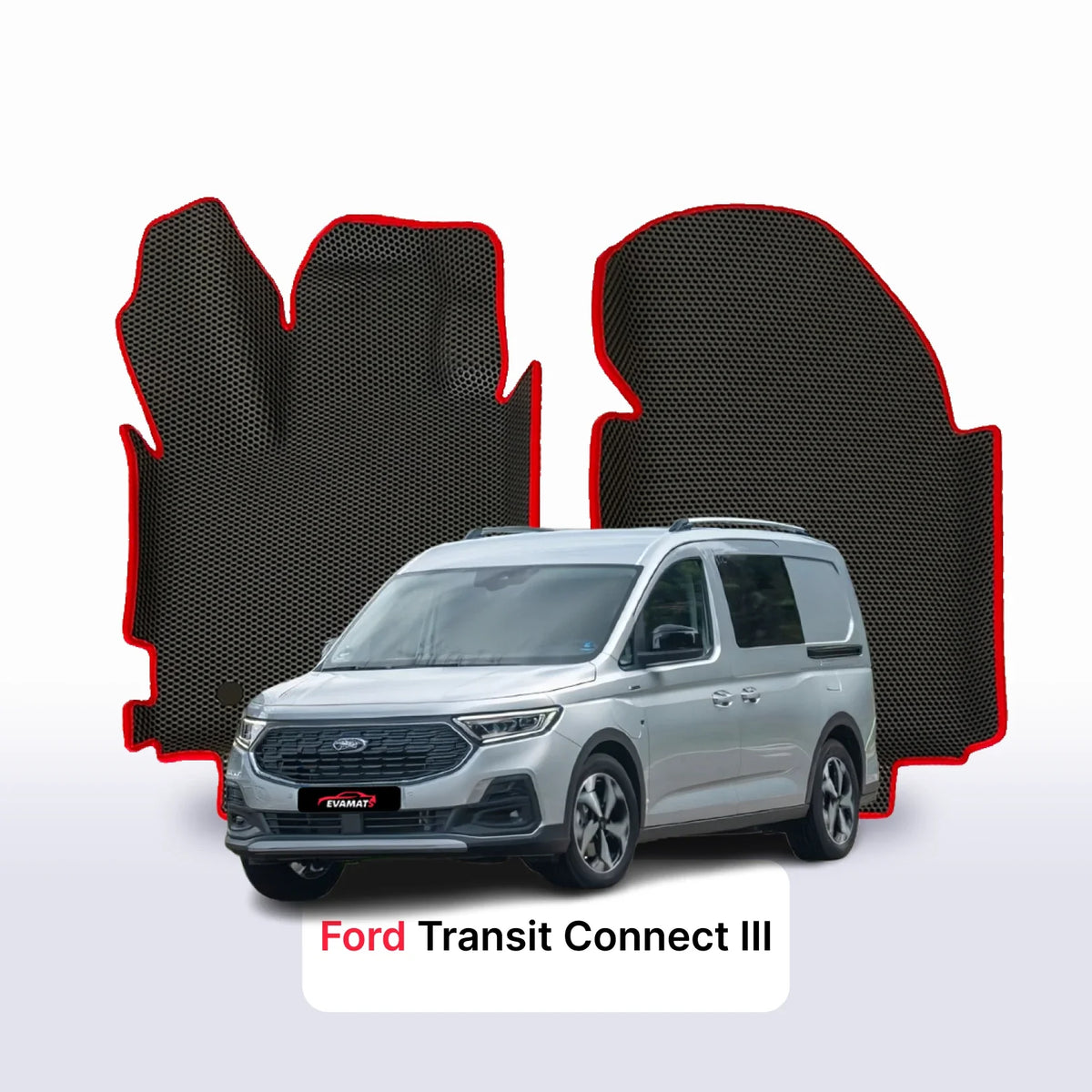 Tapis 3D EVA pour Ford Transit Connect 3 gén 2024-2028 MONOSPACE