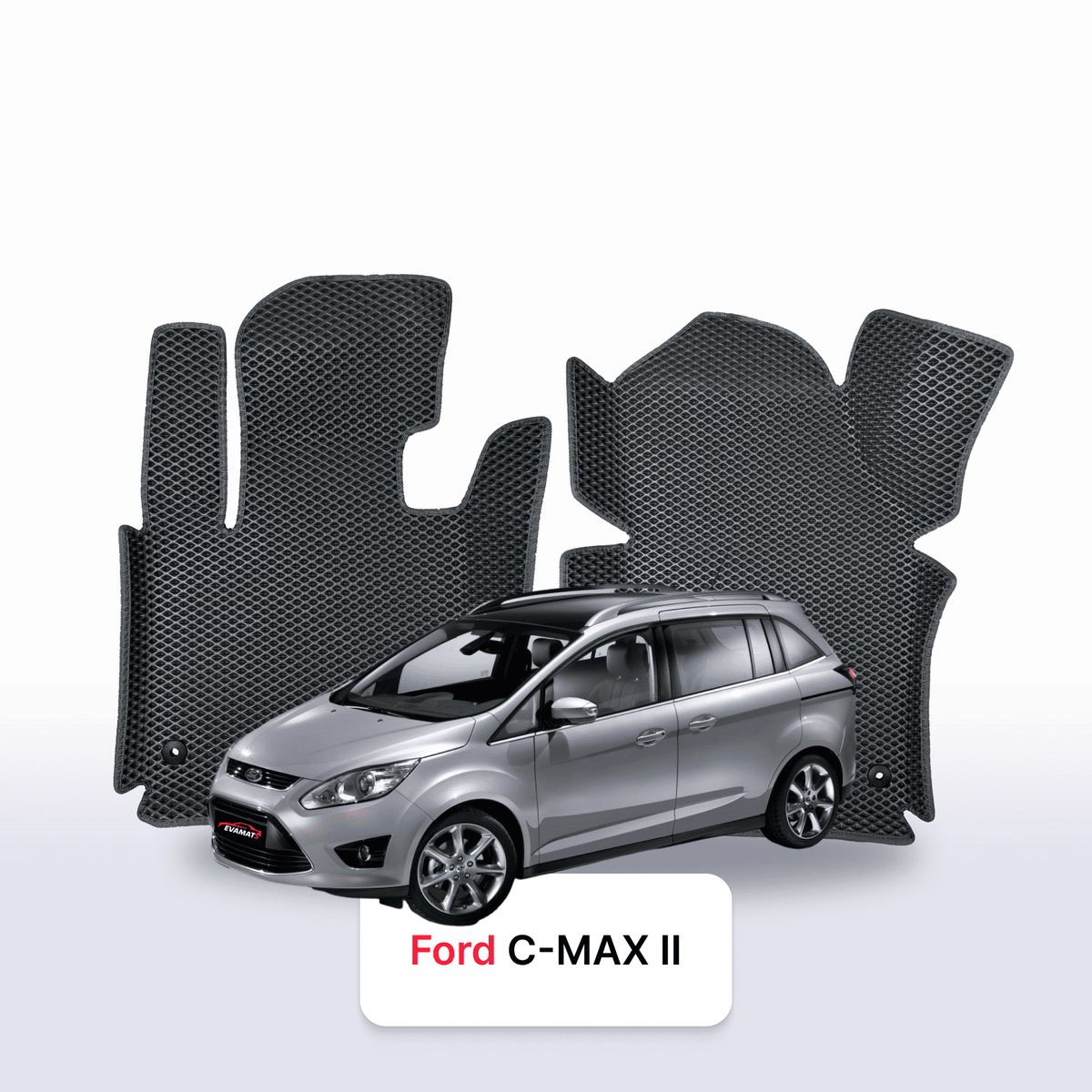 Tapis 3D EVA pour Ford C-MAX 2 gén 2010-2019 MONOSPACE