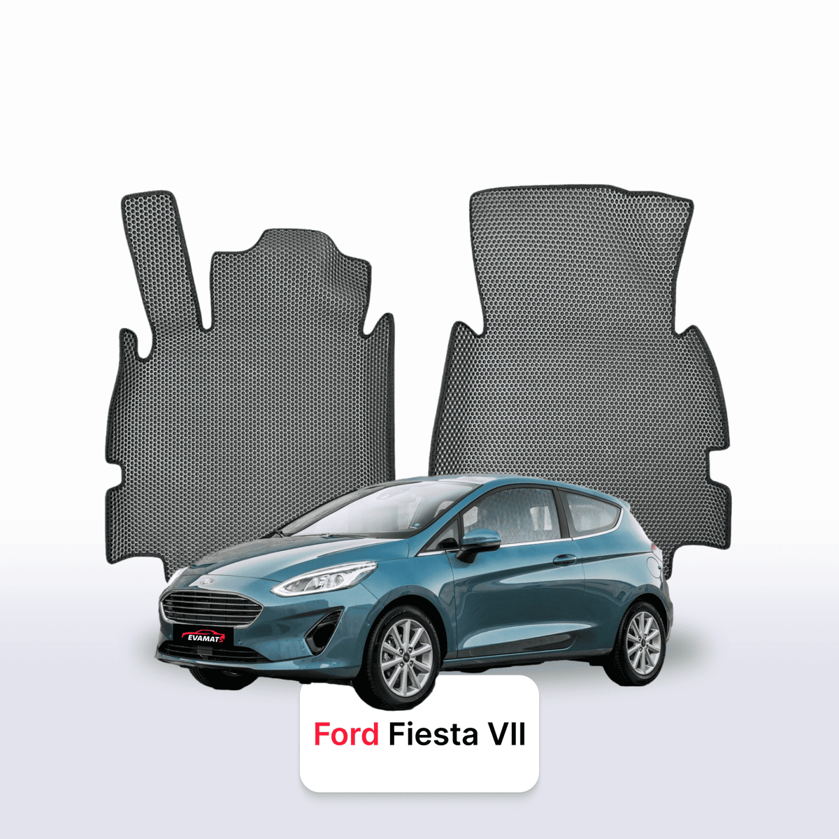 Tapis 3D EVA pour Ford Fiesta 7 gén 2017-2023 BERLINE À HAYON 3 PORTES