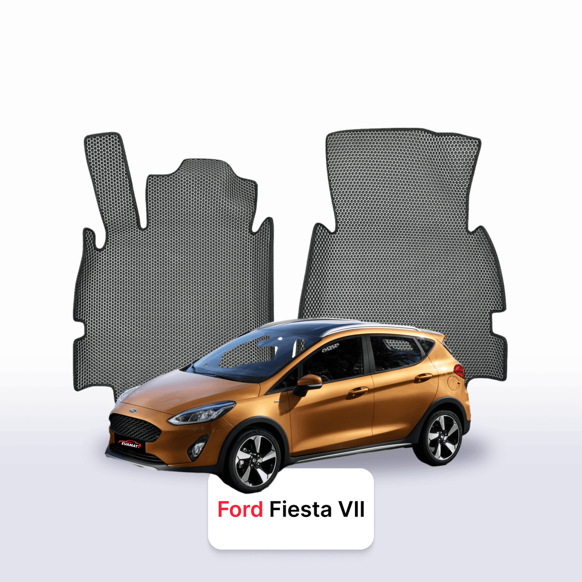 Tapis 3D EVA pour Ford Fiesta 7 gén 2016-2023 BERLINE À HAYON 5 PORTES