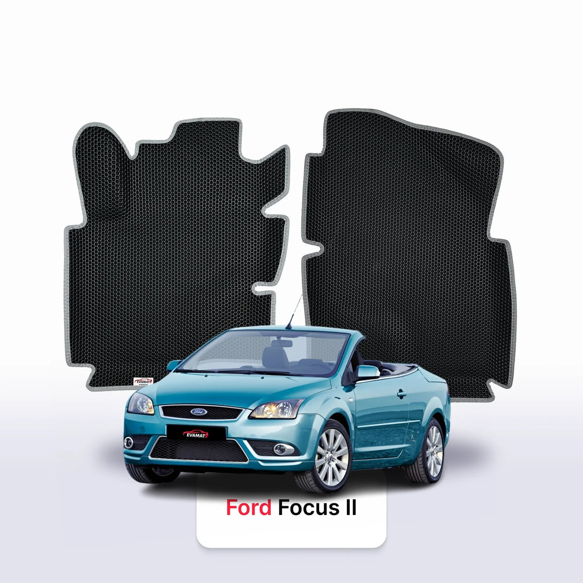 Tapis 3D EVA pour Ford Focus(MK2) 2 gén 2004-2011 COUPÉ-CABRIOLET