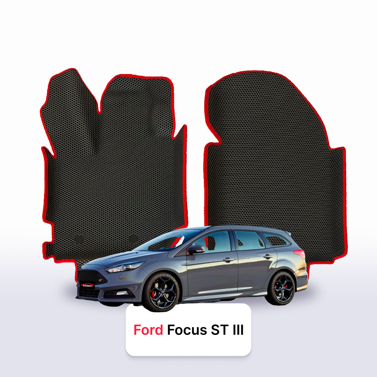 Tapis 3D EVA pour Ford Focus ST(MK3) 3 gén 2012-2018 BREAK