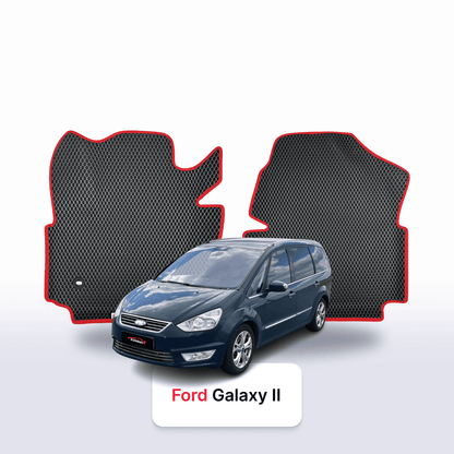 Tapis 3D EVA pour Ford Galaxy 2 gén 2006-2015 MONOSPACE 5 PLACES