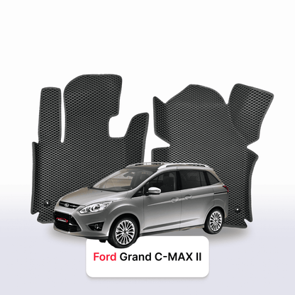 Tapis 3D EVA pour Ford Grand C-MAX 2 gén 2010-2019 MONOSPACE